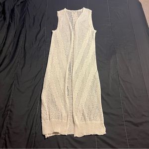 Moral Fiber Long Knit Sweater Vest